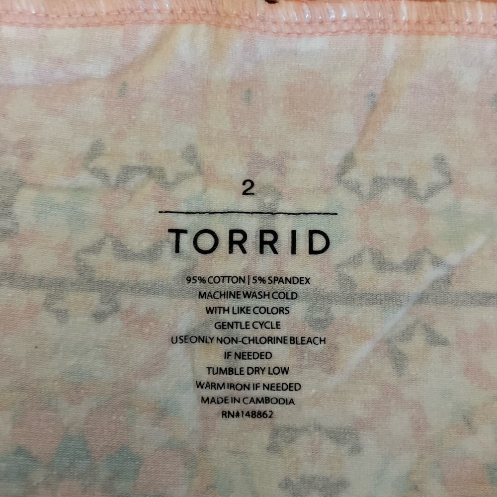 Torrid Mosaic Knit Fold Over Pencil Skirt - Size 2X - Picture 11 of 11